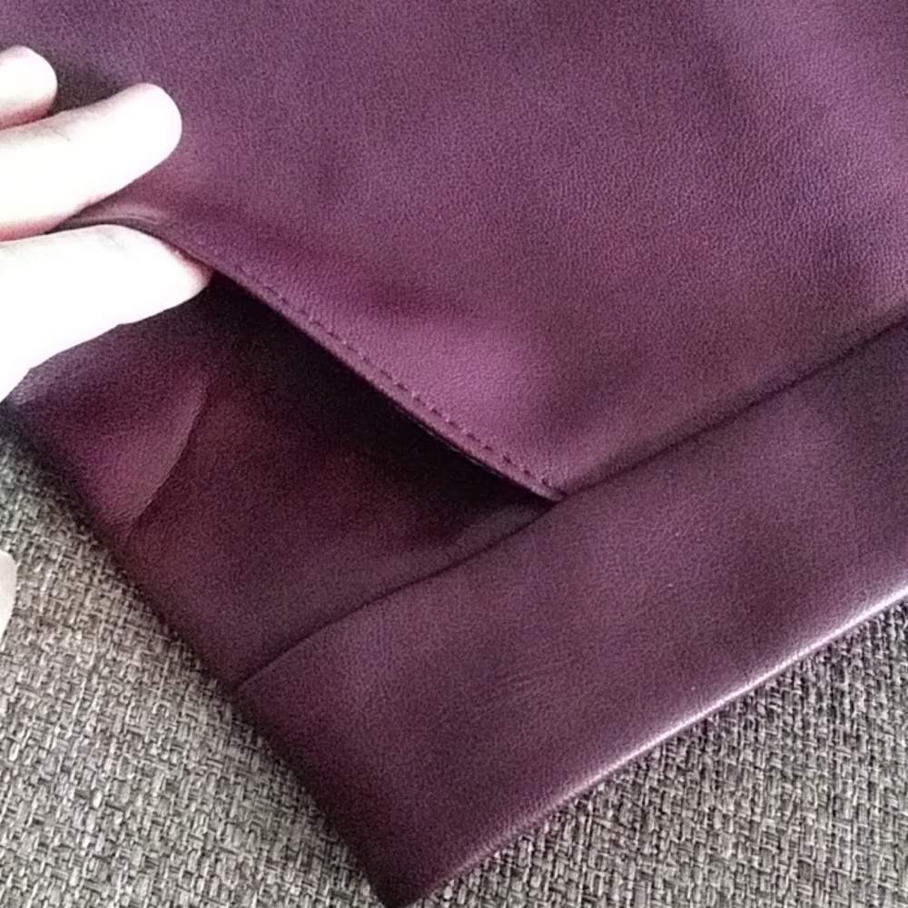 Express leather skirt